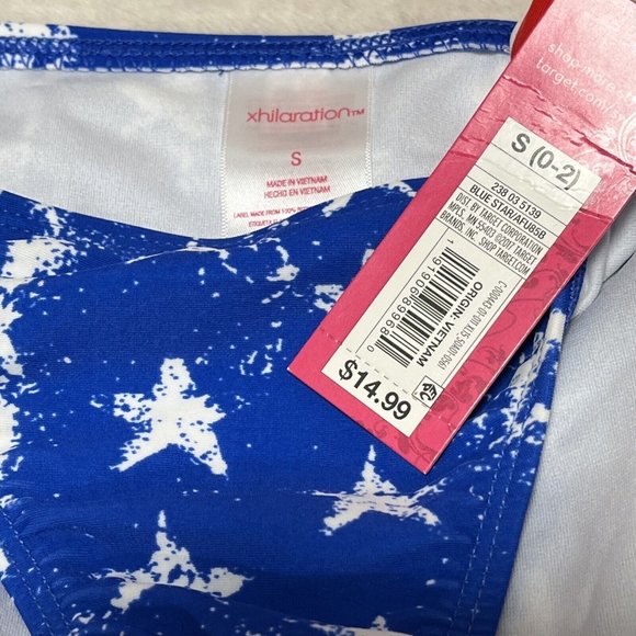 USA Bikini Juniors' Hipster Bottom  July 4th Stars and Stripes Size Small 0-2 - Picture 5 of 5